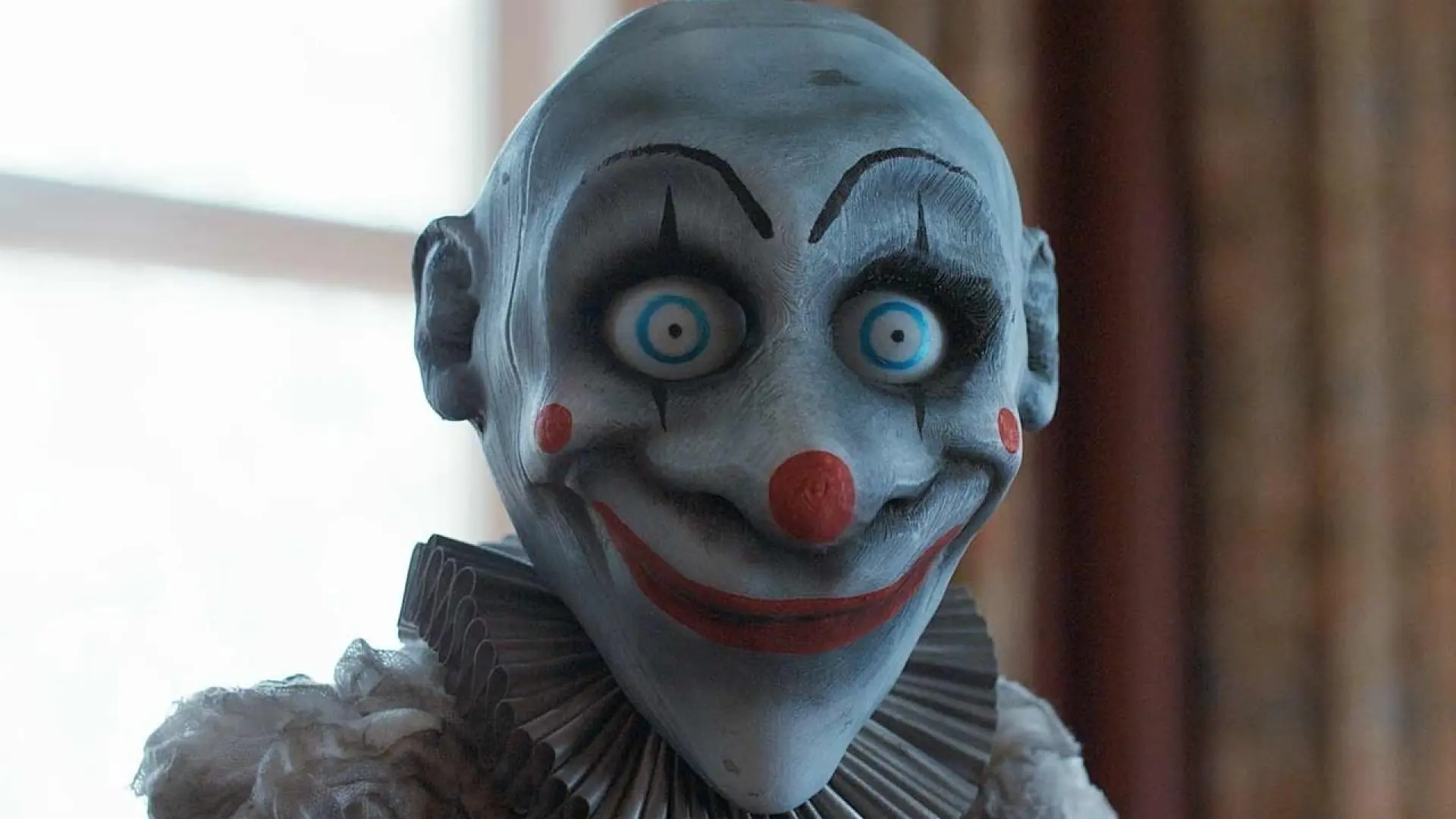 Primer plano de Jack, el demonio de la caja, en The Jack in the Box